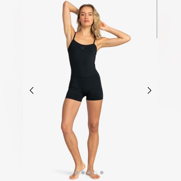 NWT Roxy women’s Kelia 7 black one piece suit- Technical Training One-Piece. XL - Picture 5 of 8